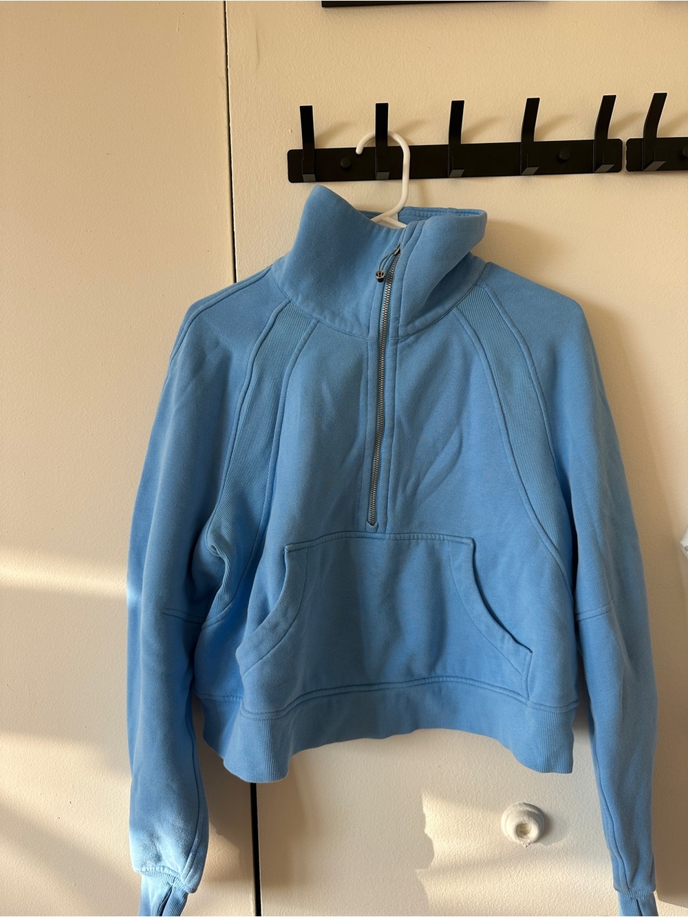 Lululemon scuba cropped funnel neck